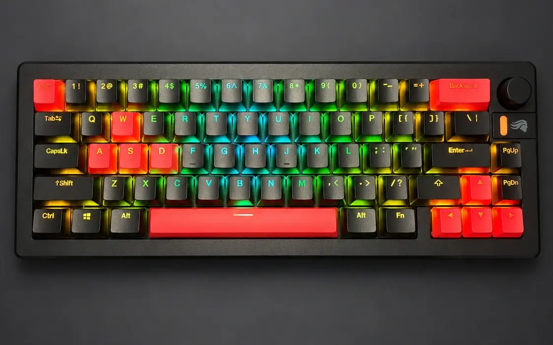 Inferno 65 actual finished keyboard